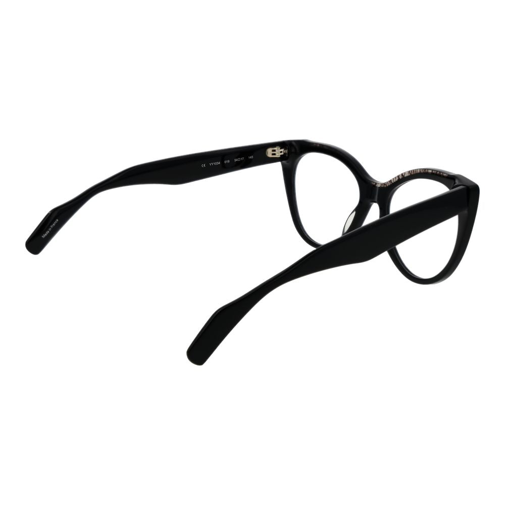 Yohji Yamamoto Schwarze Damen-Brillenfassung