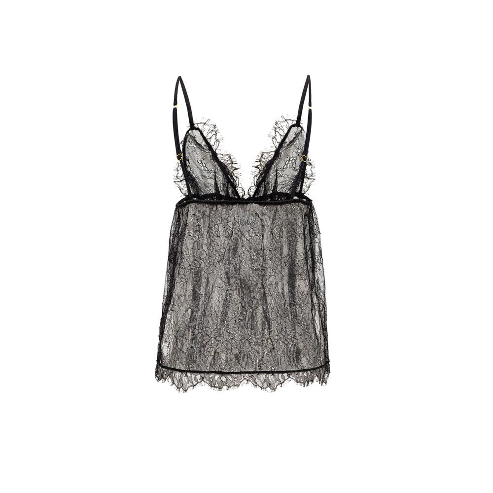 Tom Ford Schwarzes Polyamid-Top