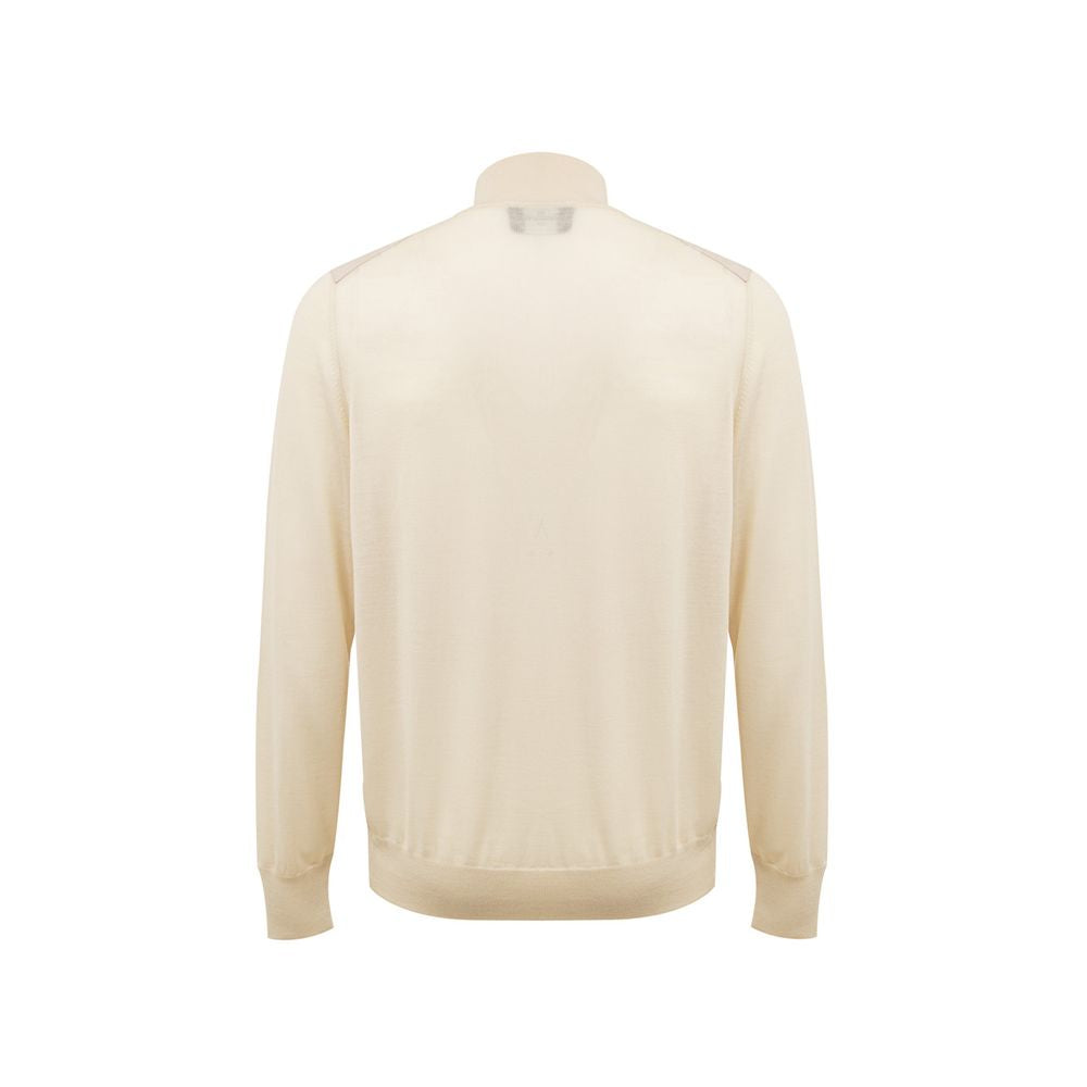 Gran Sasso Beige Wool T-Shirt