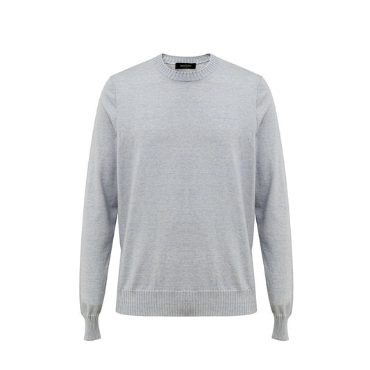 Gran Sasso Blue Cotton Sweatshirt