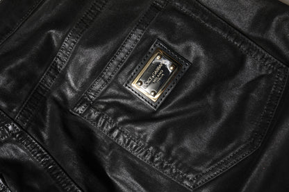 Dolce &amp; Gabbana – Schwarze GRACE Skinny-Jeans mit hoher Taille 