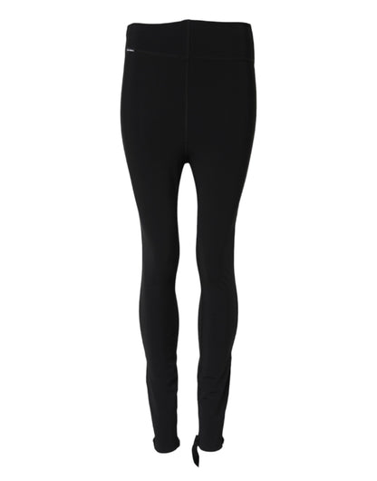 Dolce &amp; Gabbana – Schwarze Leggings mit hoher Taille 