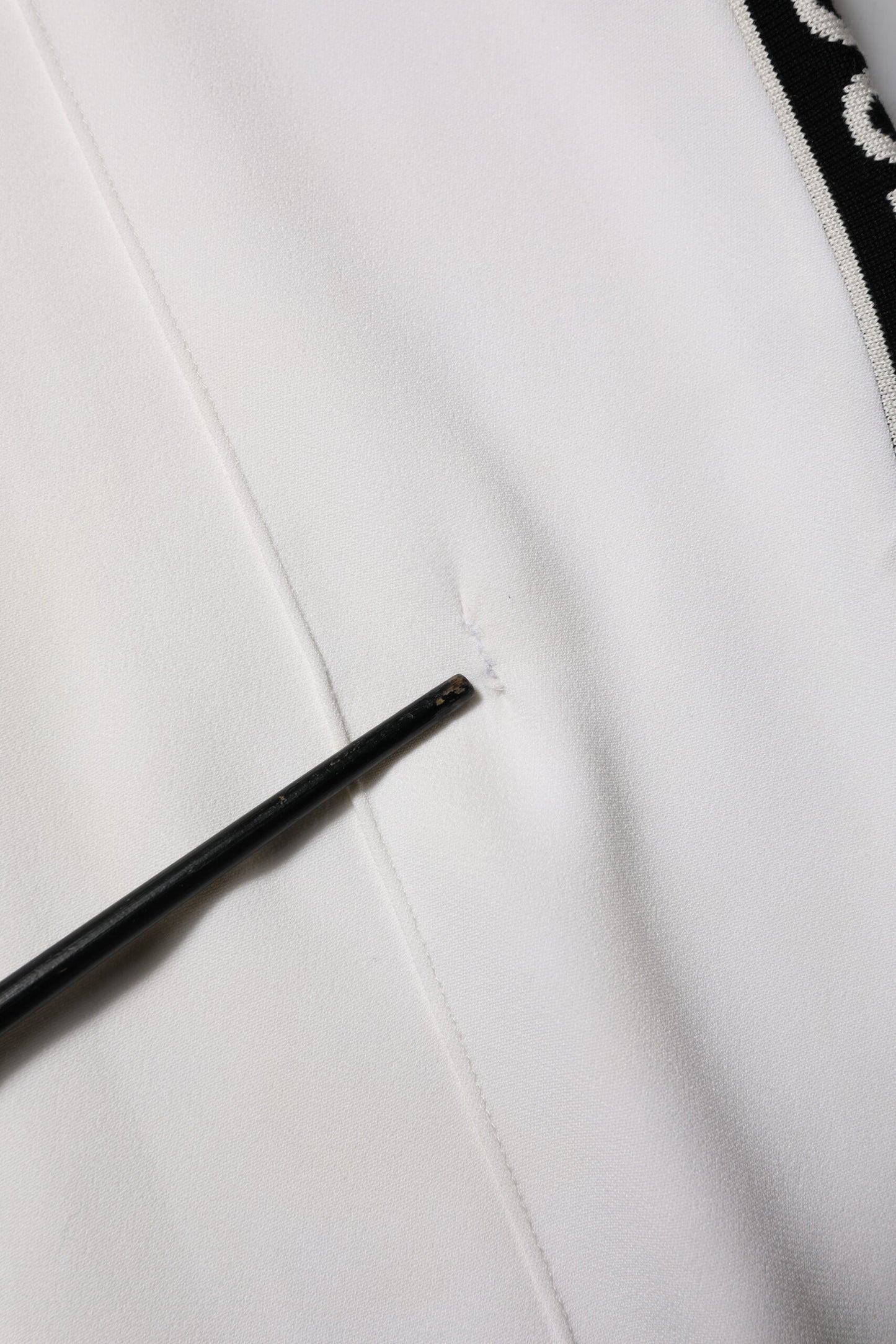 Dolce &amp; Gabbana – Weiße Jogginghose aus Viskose 