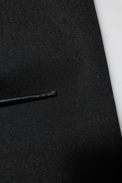 Dolce &amp; Gabbana – Schwarze, hoch taillierte, enge Leggings 