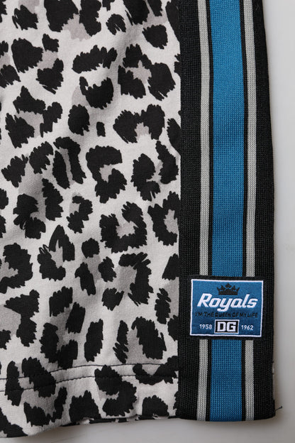 Dolce &amp; Gabbana – Mehrfarbige Jogginghose mit Leopardenmuster #DGMillennials 