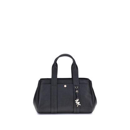 Michael Kors Schultertasche aus schwarzem Kalbsleder (Bos Taurus)