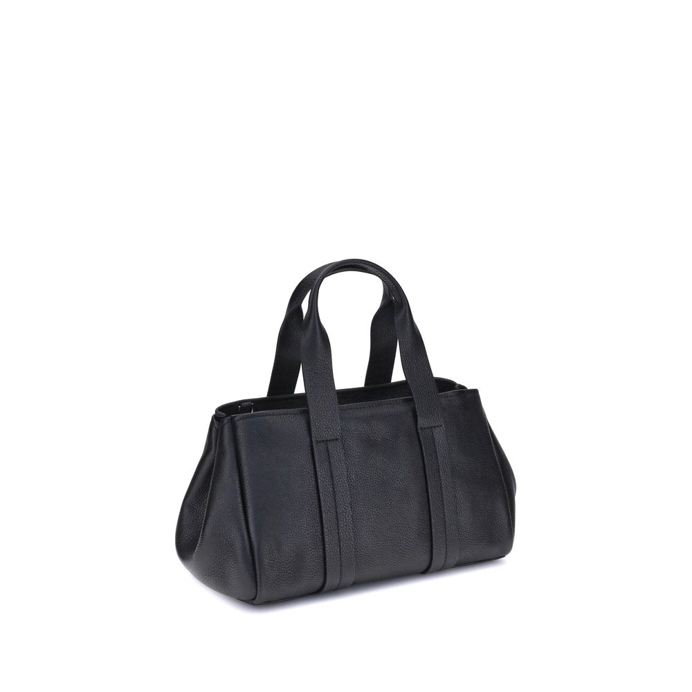 Michael Kors Schultertasche aus schwarzem Kalbsleder (Bos Taurus)