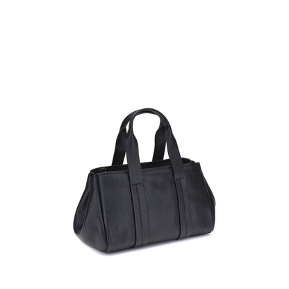Michael Kors Schultertasche aus schwarzem Kalbsleder (Bos Taurus)