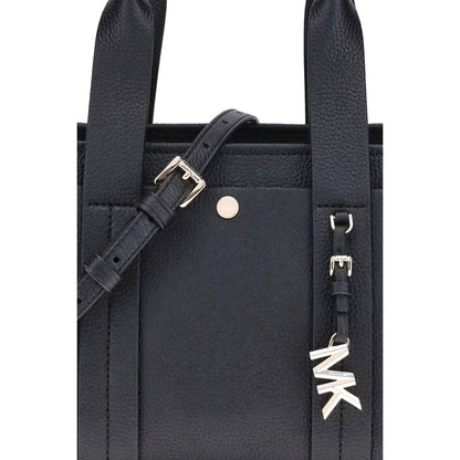 Michael Kors Schultertasche aus schwarzem Kalbsleder (Bos Taurus)
