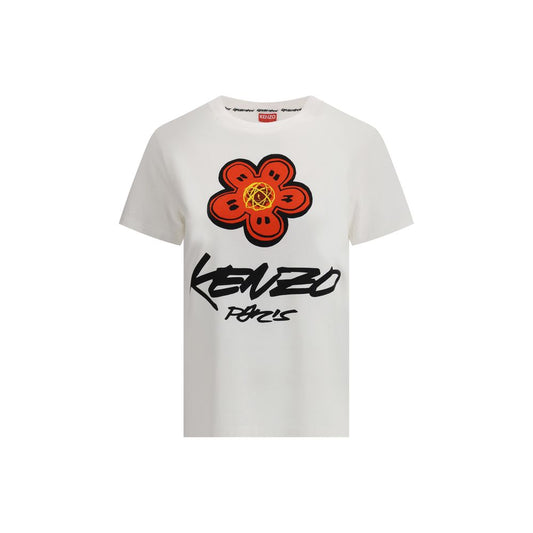 Kenzo Weißes Baumwoll-T-Shirt