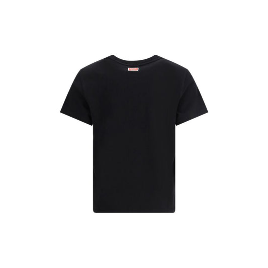 Schwarzes Baumwoll-T-Shirt von Kenzo