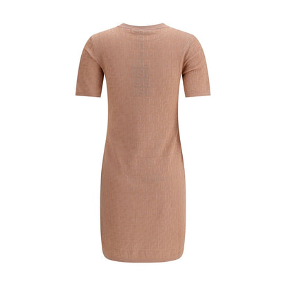 Fendi Baumwoll-Freizeitkleid in Multicolor