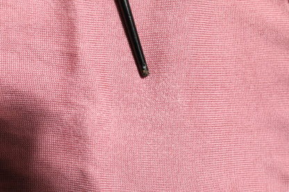 Dolce &amp; Gabbana – Kurzer Cardigan aus Seide mit Rundhalsausschnitt in Rosa