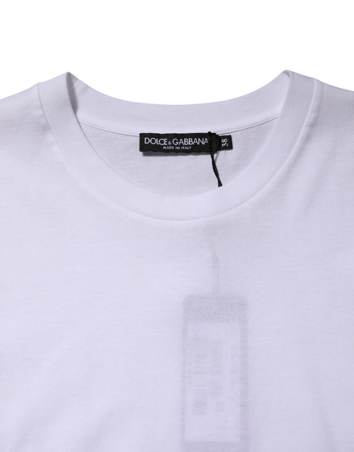 Dolce &amp; Gabbana – Ärmelloses Tank-T-Shirt aus weißer Baumwolle für Damen