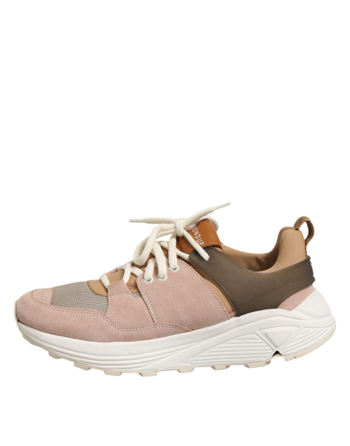 Dondup Mehrfarbige Wildleder Low Top Damen Sneakers Schuhe