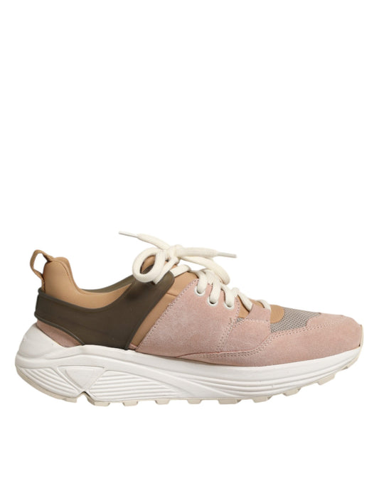 Dondup Multicolor Suede Low Top Women Sneakers Shoes