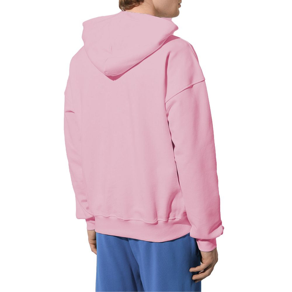 Comme Des Fuckdown Herrenpullover aus rosa Baumwolle