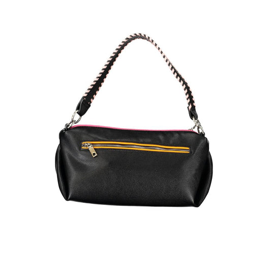 Desigual Schwarze Polyethylen-Handtasche