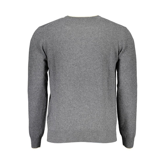 Harmont & Blaine Gray Wool Sweater