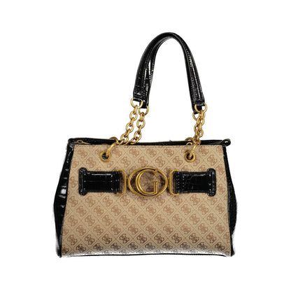 Guess Jeans Black Polyethylene Handbag