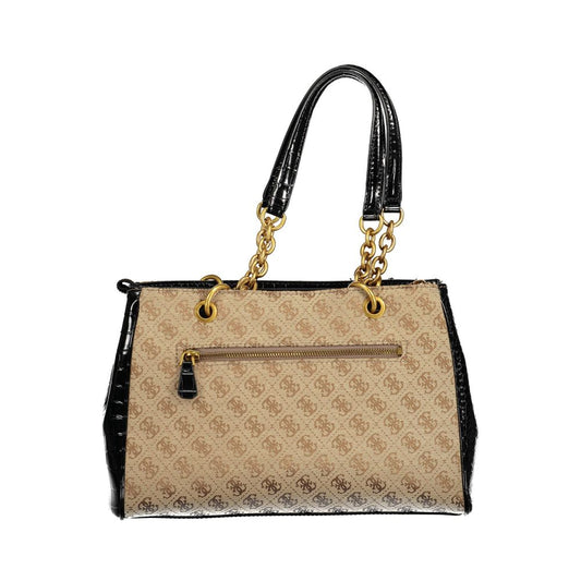 Guess Jeans Black Polyethylene Handbag