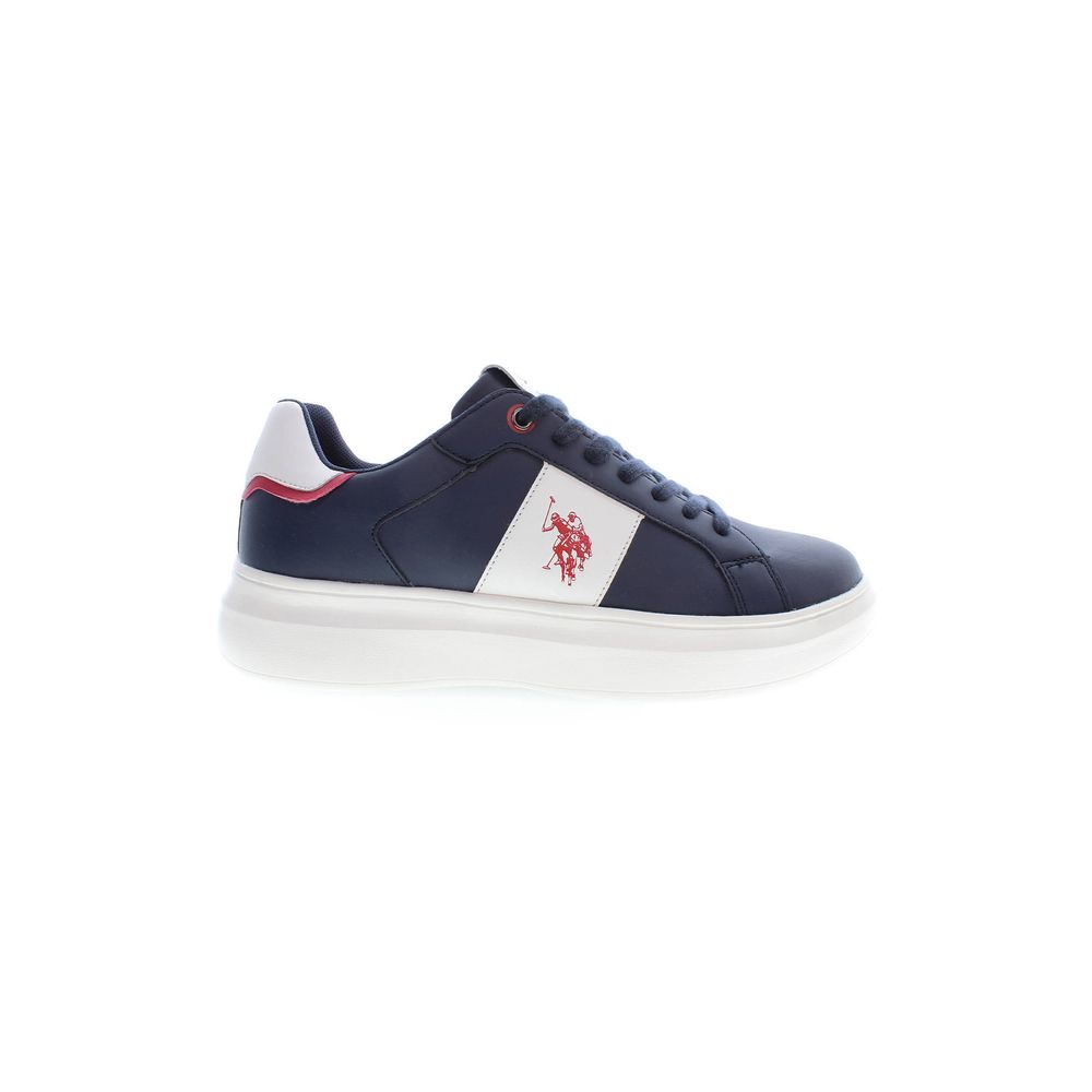 US POLO ASSN. Blauer Polyester-Sneaker