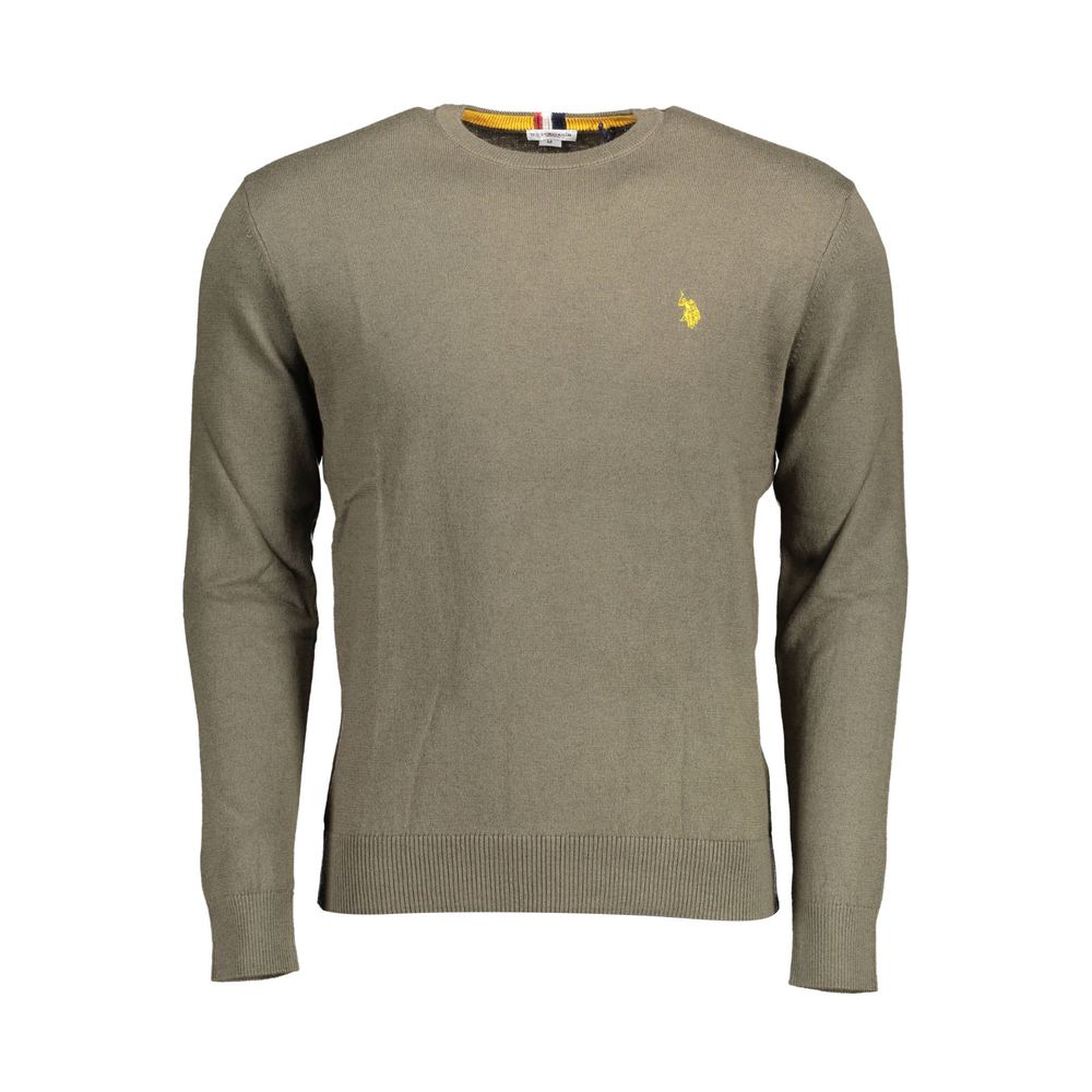 US POLO ASSN. Grüner Baumwollpullover