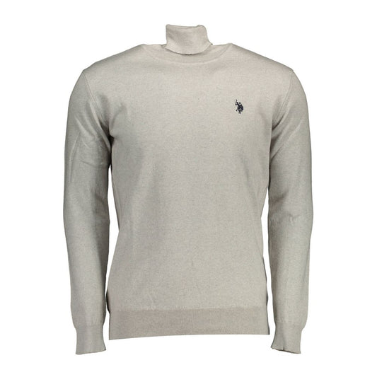 US POLO ASSN. Grauer Baumwollpullover