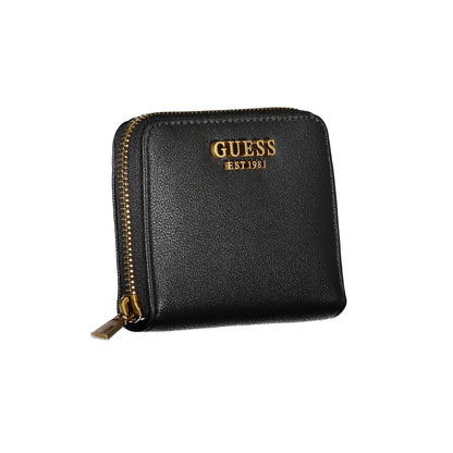 Guess Jeans – Schwarze Polyethylen-Geldbörse