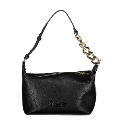 La Martina Black Polyethylene Handbag