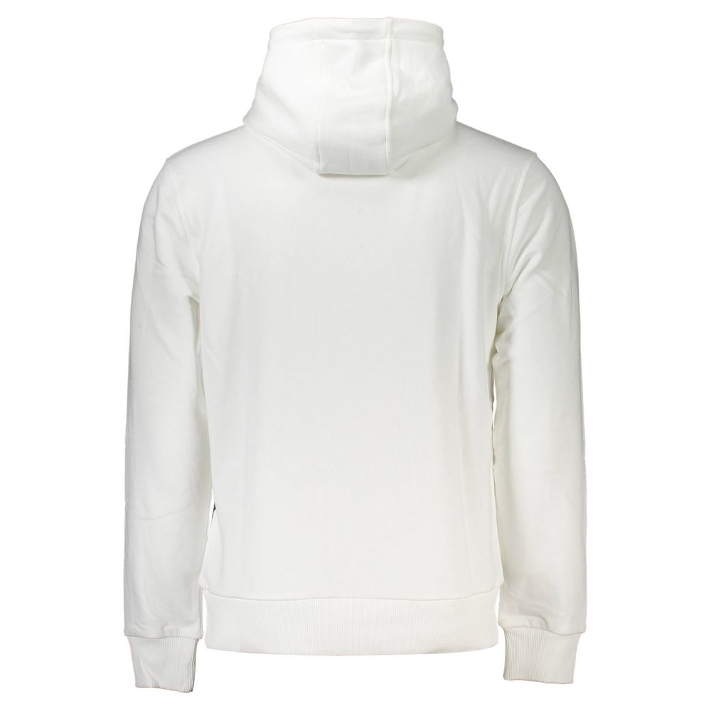 Cavalli Class Weißer Baumwollpullover für Herren