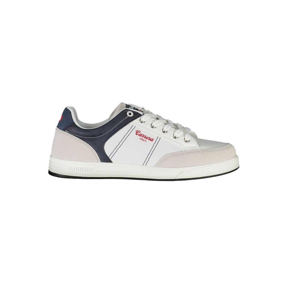 Carrera – Weißer Polyester-Sneaker