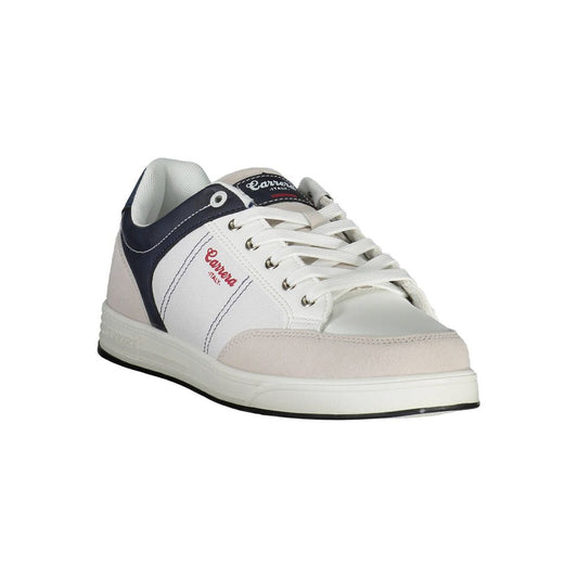 Carrera – Weißer Polyester-Sneaker