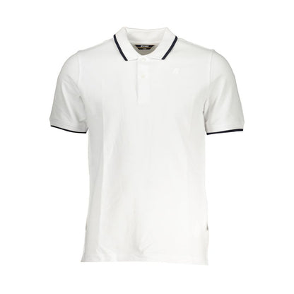 K-WAY White Cotton Polo Shirt