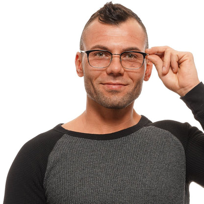 Omega Schwarze Herren Brillenfassung