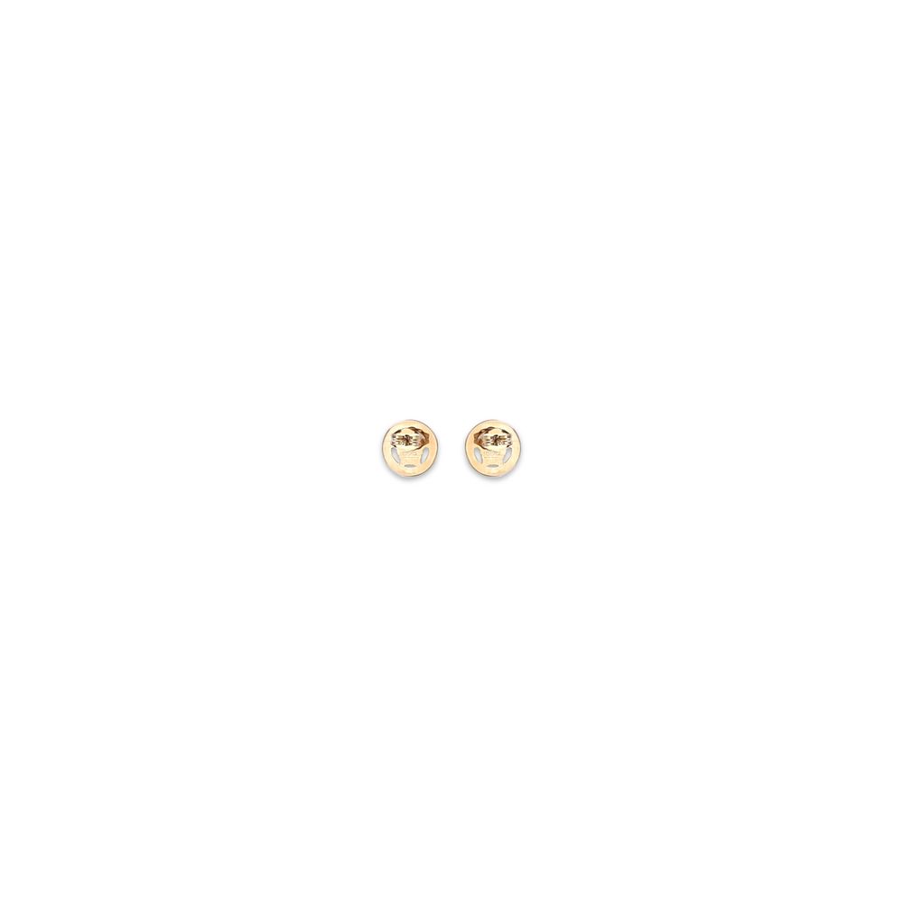 Versace Goldfarbene Metallohrringe