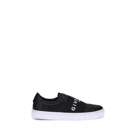 Givenchy Schwarze Kalbsleder-Sneaker Bos Taurus mit niedrigem Schaft