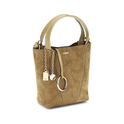 Chloé Beige Calf Leather Bos Taurus Shoulder Bag