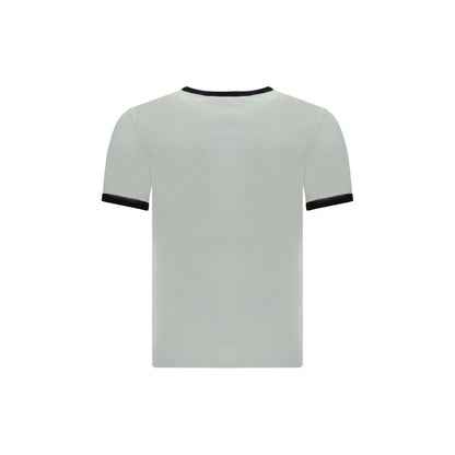 Courrèges Weißes Baumwoll-T-Shirt