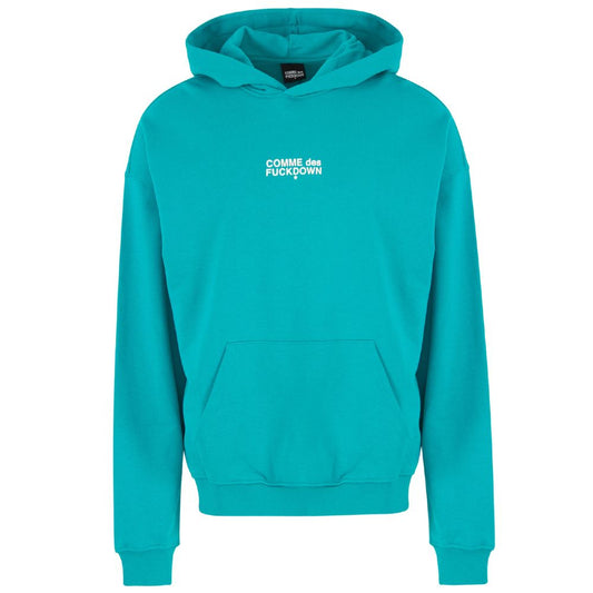 Comme Des Fuckdown Grüner Baumwoll-Herren-Hoodie