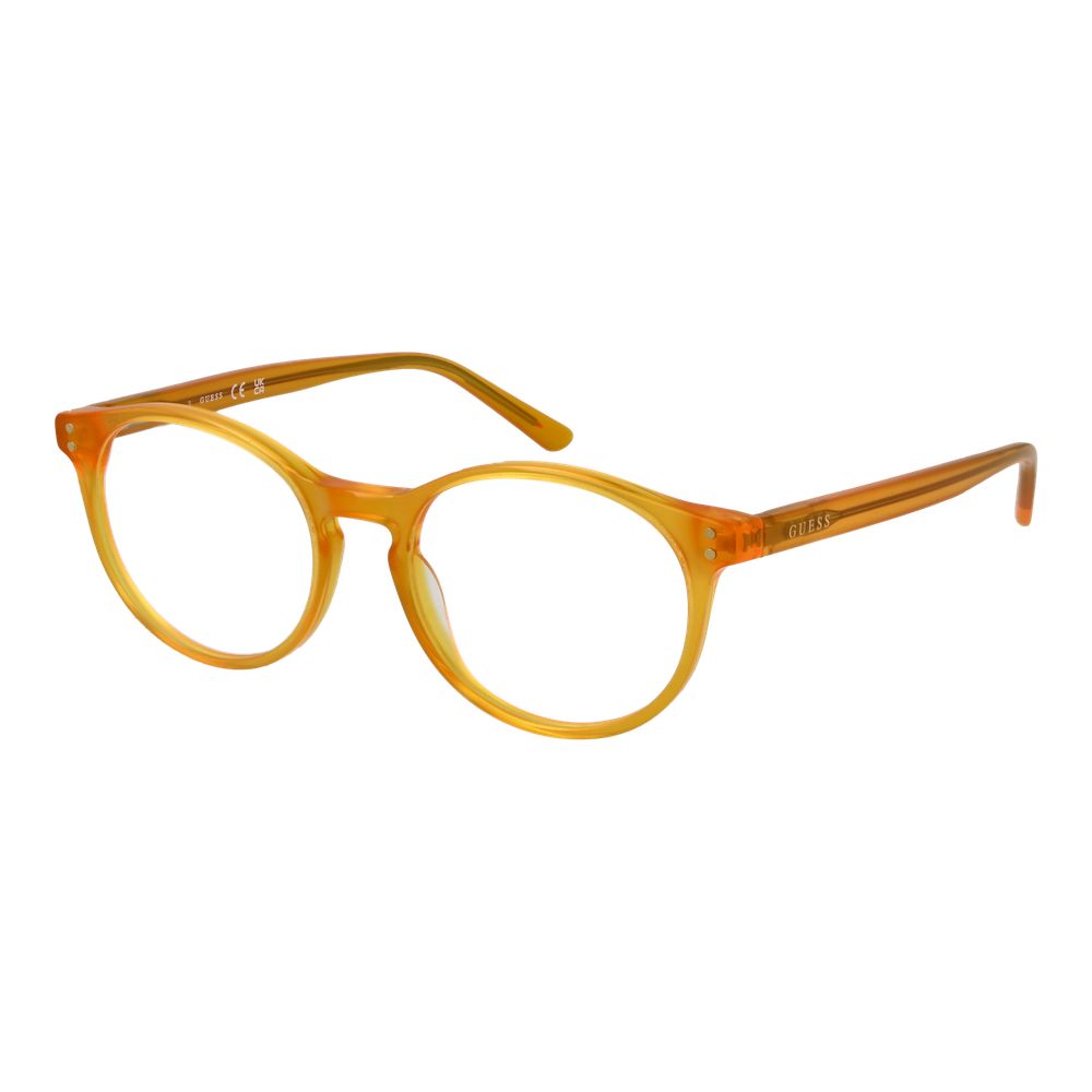 Guess Orangefarbene Acetatbrille (Gestell)