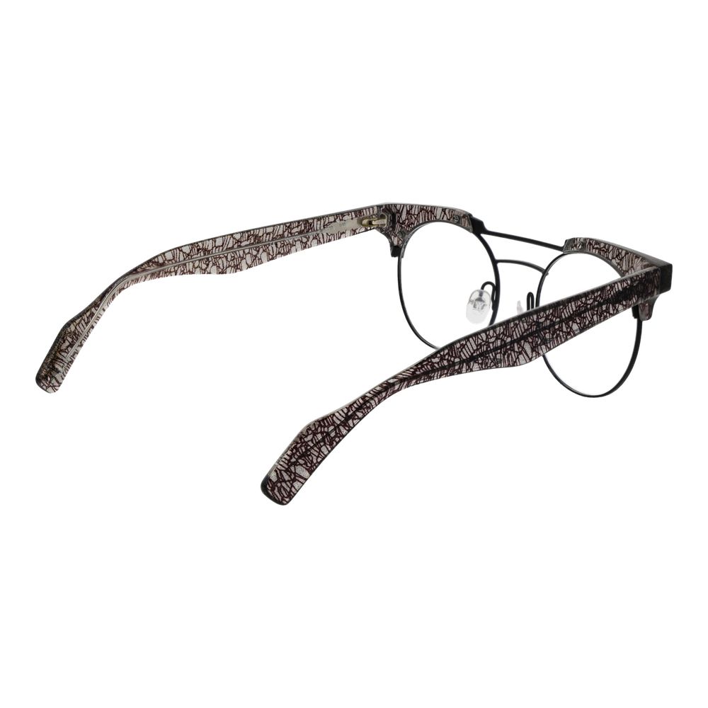 Yohji Yamamoto Schwarze Damen-Brillenfassung