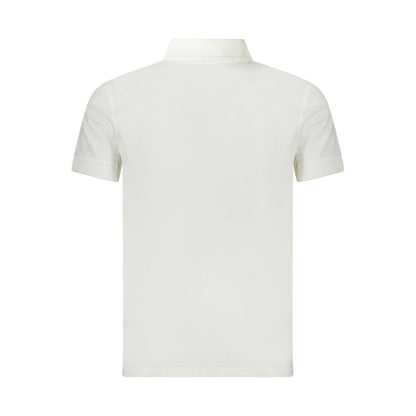 Hugo Boss Poloshirt aus weißer Baumwolle