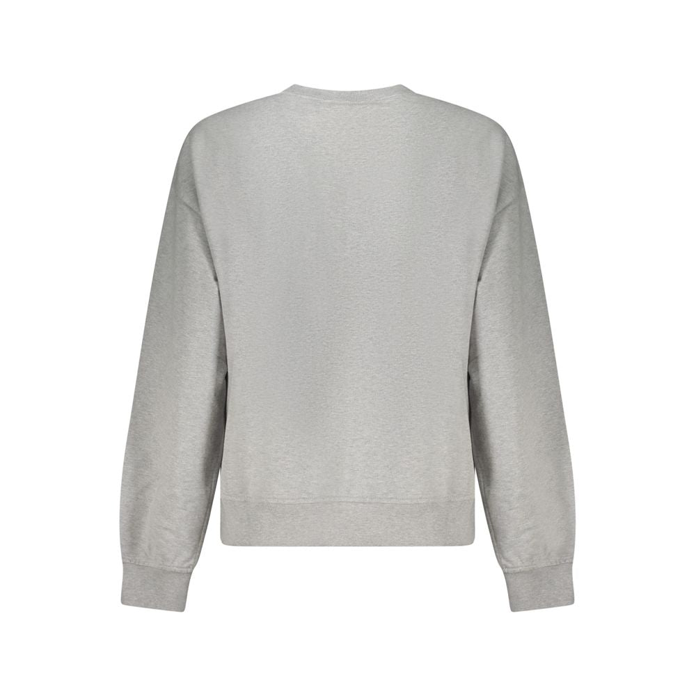 Calvin Klein Grauer Baumwollpullover für Damen