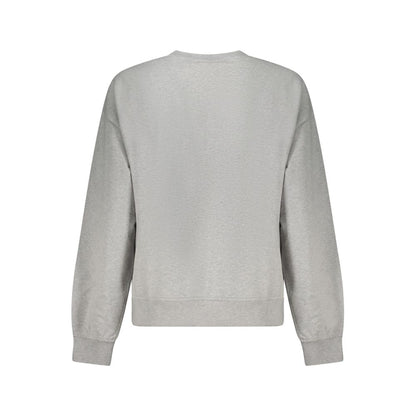 Calvin Klein Grauer Baumwollpullover für Damen