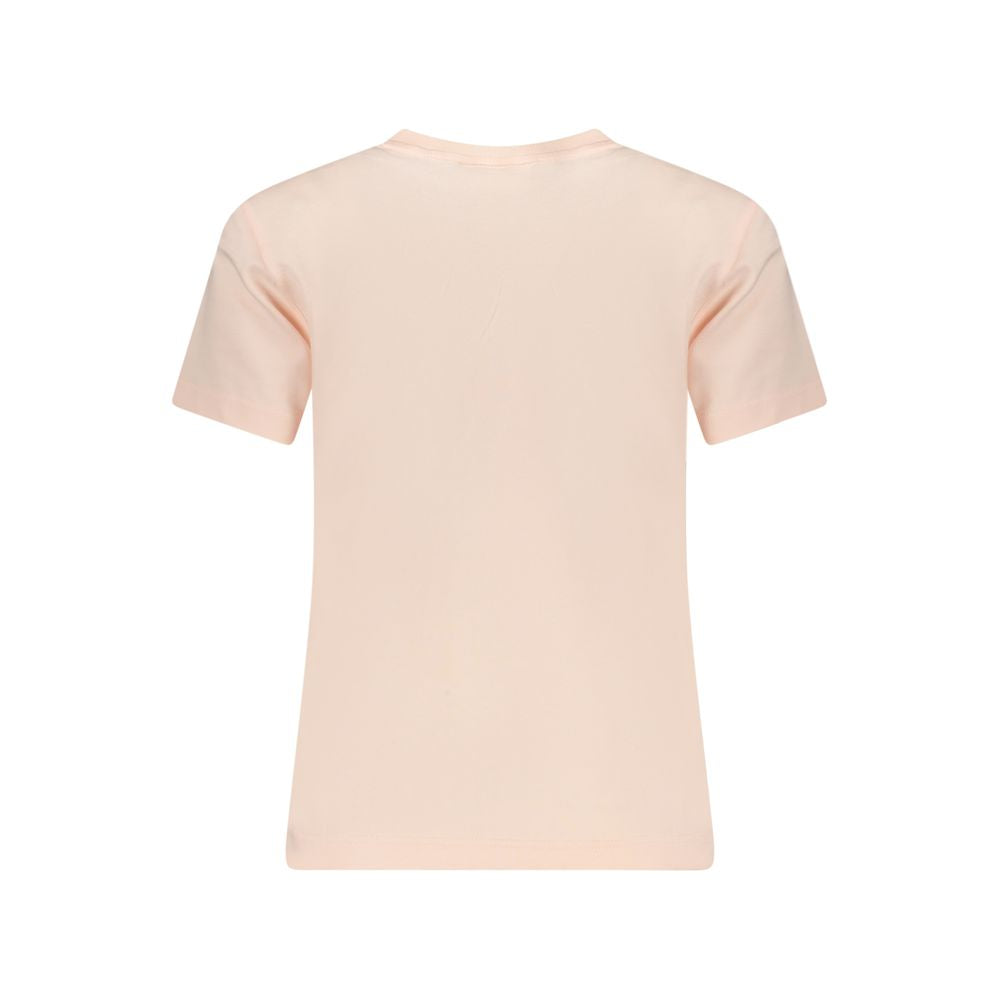 Calvin Klein Rosa Baumwoll-T-Shirt für Damen