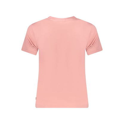 Guess Jeans Pink Cotton Women T-Shirt
