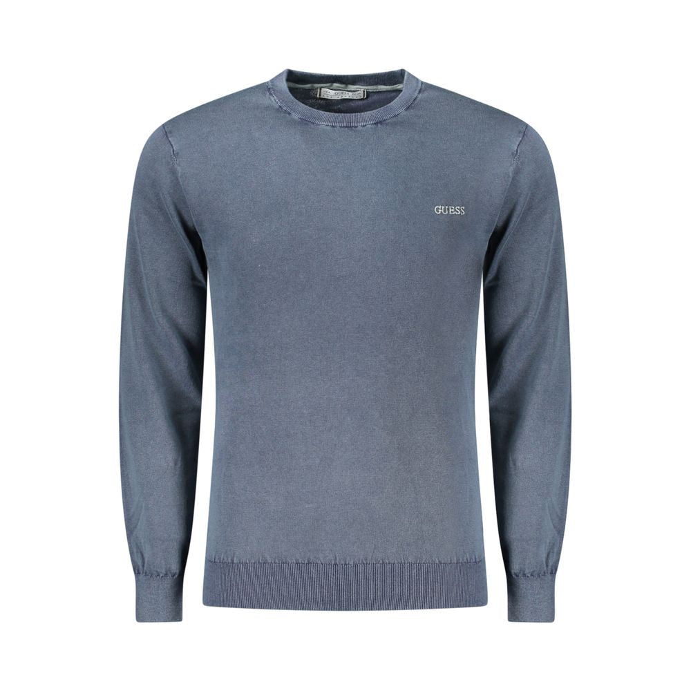 Guess Jeans – Blauer Baumwollpullover