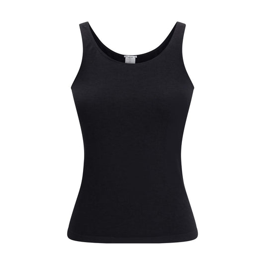 Wolford Schwarzes Baumwoll-Top