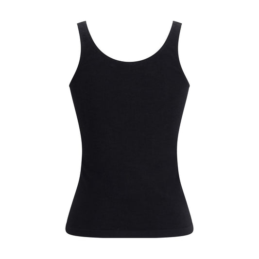 Wolford Schwarzes Baumwoll-Top